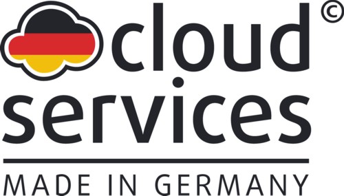 Logo der Initiative Cloud Services Made in Germany